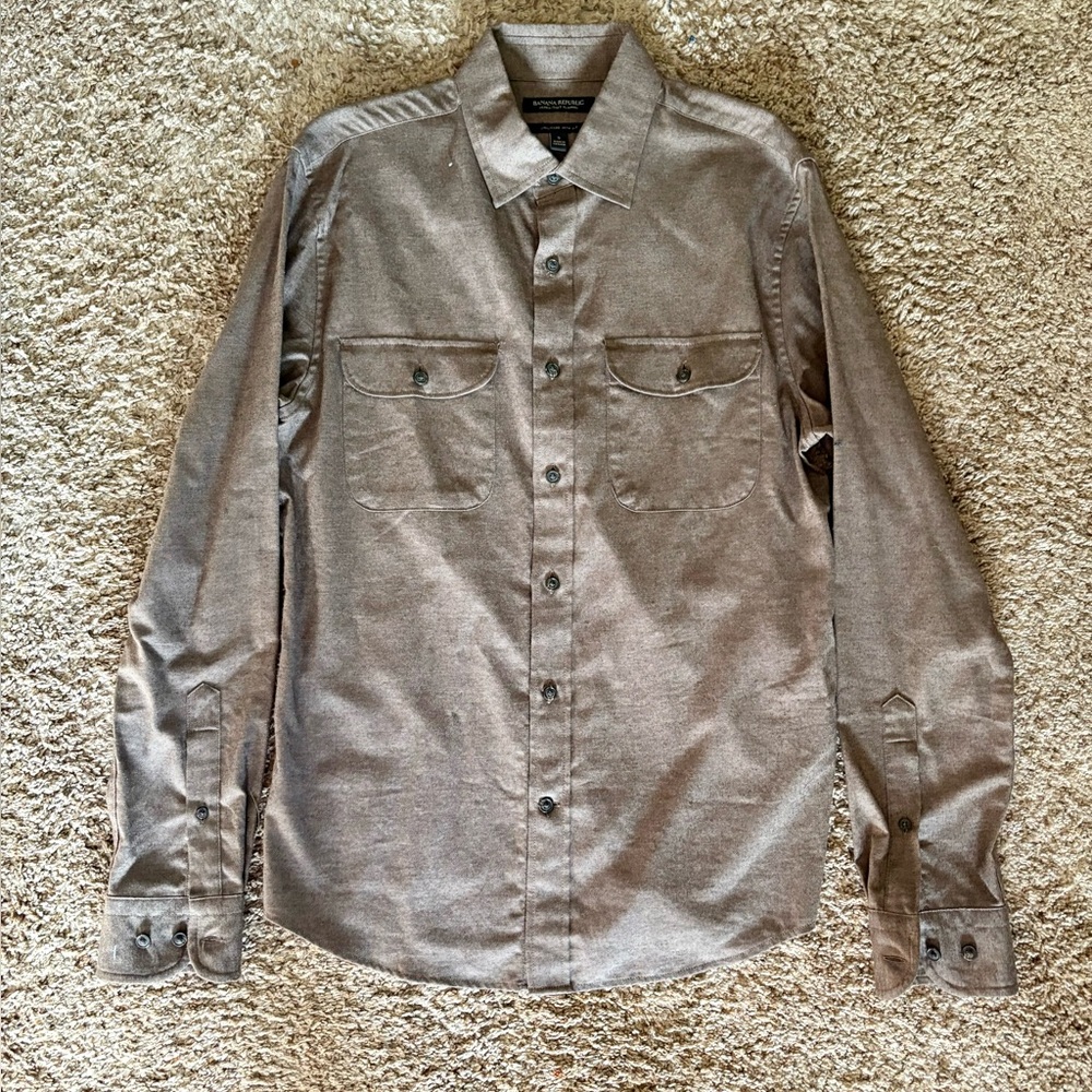 Banana Republic Ulta Soft Flannel Button Down